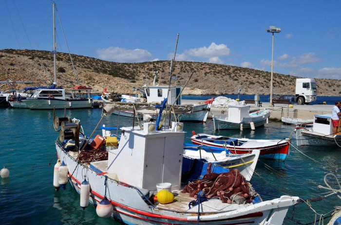 Unser Foto (© Griechenland Zeitung / Jan Hübel) wurde auf der Insel Iraklia aufgenommen.