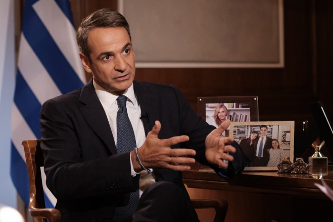 Unser Archivfoto (© Eurokinissi) zeigt Ministerpräsident Kyriakos Mitsotakis.