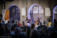 Das Duo Sonoma im Antiken Korinth (Foto: Galanis Photography)