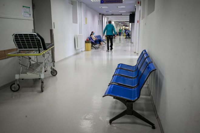 Unser Beispielfoto (© Eurokinissi) entstand in einem griechischen Krankenhaus.