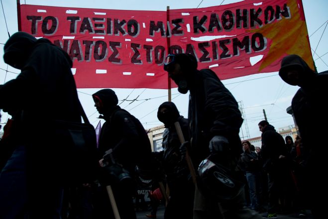 Demonstrationen ohne Polizeipräsenz nach dem Regierungswechsel in Griechenland