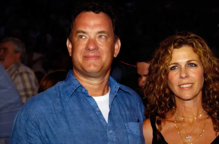 Unser Archivfoto (© Eurokinissi) zeigt das Schauspielerehepaar Tom Hanks und Rita Wilson.