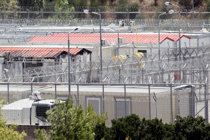 Gewaltsamer Zwischenfall in einem Auffanglager in Griechenland