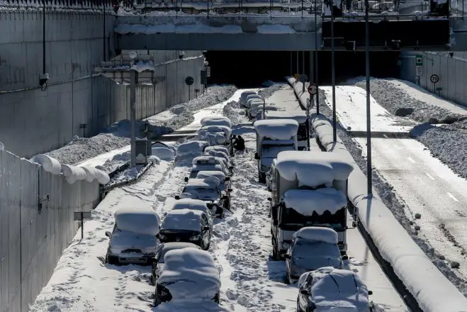 Kapriolen des Wettergottes: Im Januar 2022 erwischte es Athen. (Foto: ek/Archiv)