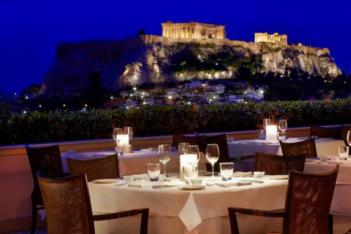 Foto (© gtp): Hotel Grande Bretagne in Athen.
