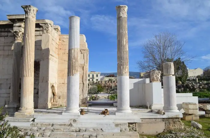Sonne über großen Teilen Griechenlands