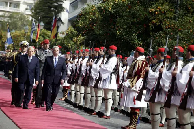 Deutschlands Präsidenten Gauck will Freundschaft mit Griechenland vertiefen