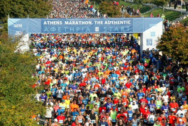 Rekordbeteiligung bei Athen-Marathon in Griechenland <sup class="gz-article-featured" title="Tagesthema">TT</sup>