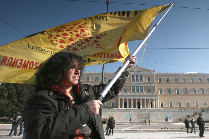 Erste Proteste des Jahres in Griechenland