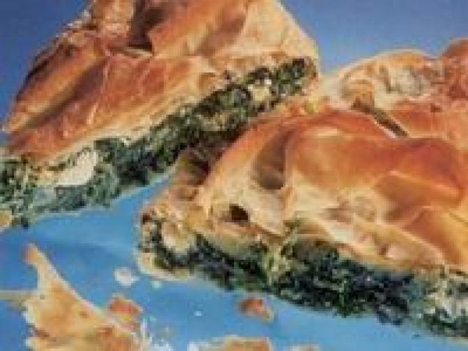 SPANAKOPITA  - Spinat-Pastete