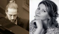 Die beiden Musiker Christina Giannakopoulou (Sopran) und Theodore Tzovanakis (Piano) geben das Konzert "Schubert Through the Eyes of Liszt" (Foto: © Megaron).