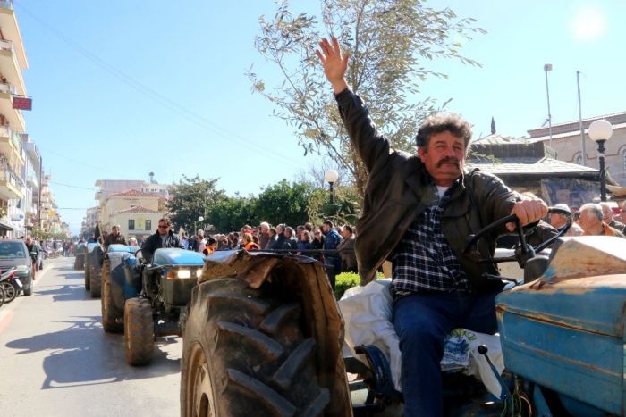 Subventionierte Landwirte in Griechenland werden zur Kasse gebeten