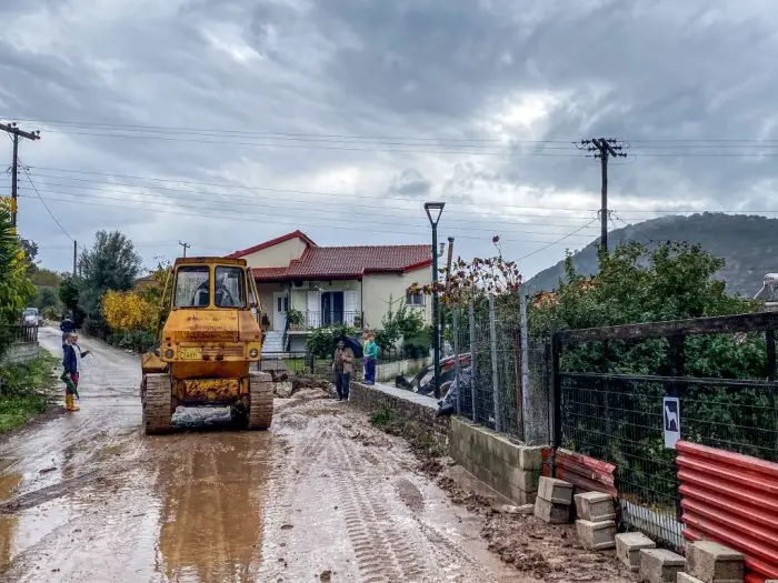 Unser Foto (© Eurokinissi) entstand am Samstag (22.11.) im Epirus. 