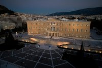 Unser Archivfoto (© Eurokinissi) zeigt das Gebäude des griechischen Parlaments.