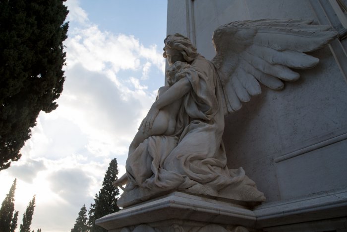 Foto (© Griechenland Zeitung /Eleni Kougionis): Athener Friedhof
