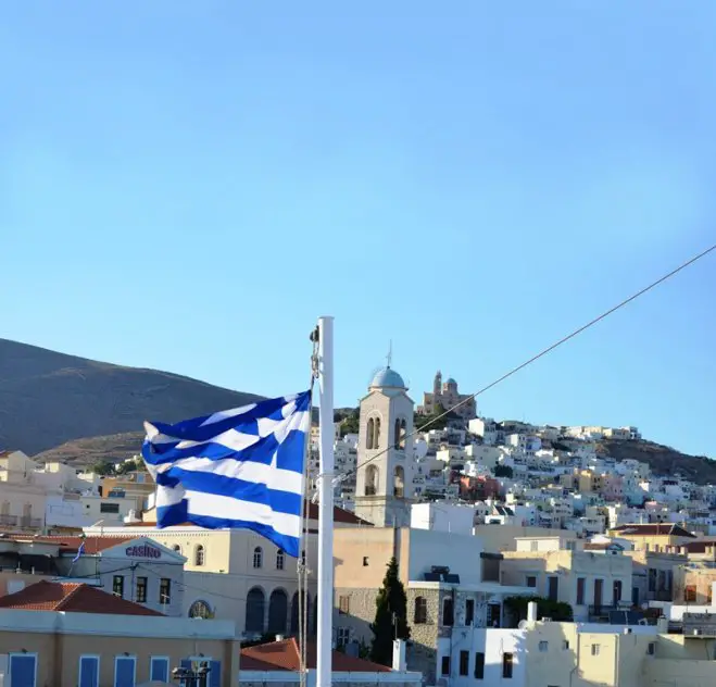 Foto (© Griechenland Zeitung / Jan Hübel): Syros