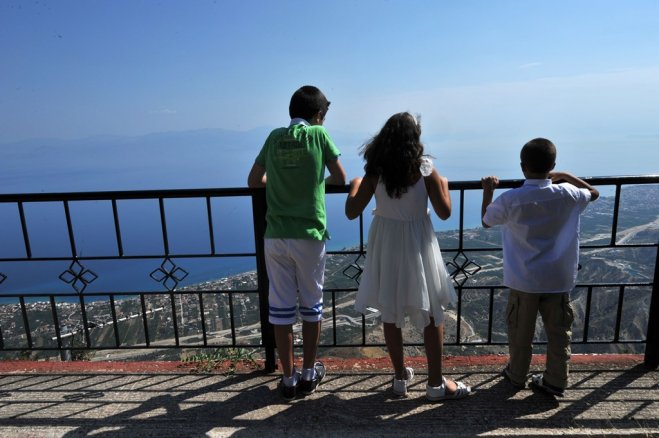 Unser Archivfoto (© Eurokinissi) zeigt die Aussicht auf den Golf von Korinth.