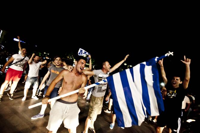 Glückliche Griechen nach WM-Drama im Achtelfinale