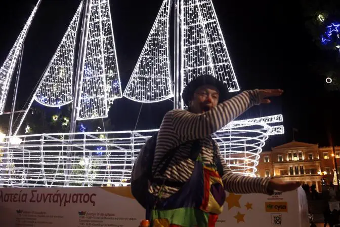 Weihnachtsöffnungszeiten in Athen ab 12. Dezember