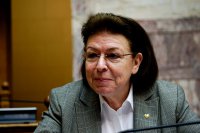 Unser Archivfoto (© Eurokinissi) zeigt Kulturministerin Lina Mendoni. 