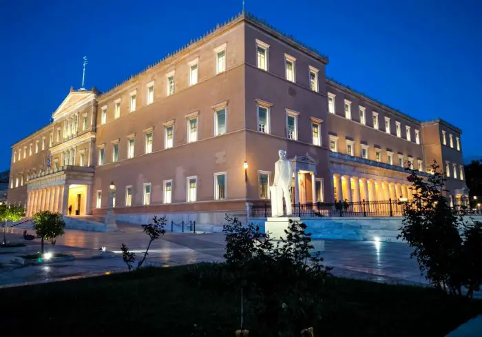 Unser Archivfoto (© Eurokinissi) zeigt das Parlamentsgebäude.