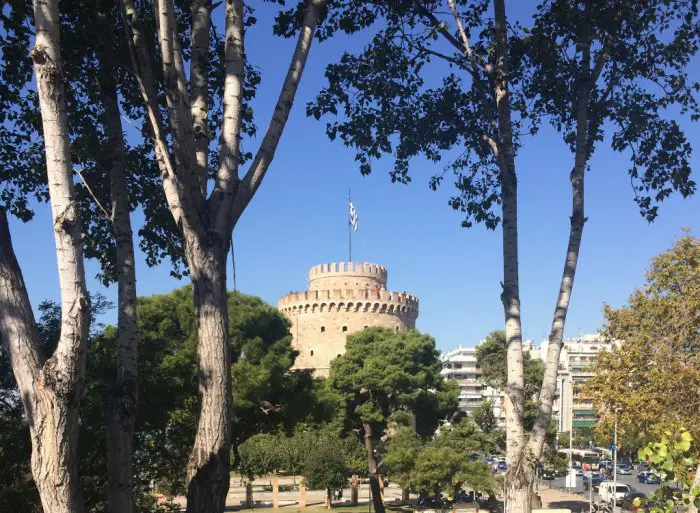 Unser Foto (© Griechenland Zeitung / kb) zeigt den Weißen Turm von Thessaloniki.