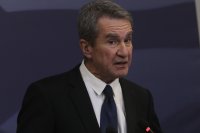 Unser Archivfoto (© Eurokinissi) zeigt den früheren PASOK-Politiker Andreas Loverdos.