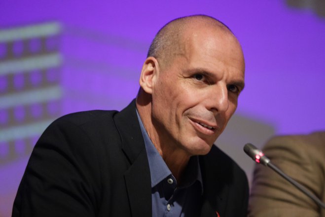 Unser Archivfoto (© Eurokinissi) zeigt den früheren Finanzminister Griechenlands Janis Varoufakis.