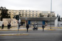 Unser Archivfoto (© Eurokinissi) zeigt das Gebäude des griechischen Verteidigungsministeriums.