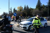 Unsere Fotos (© Eurokinissi) entstanden am Montag (18.12.) in Zografou.