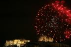 Das neue Jahr begann in Athen mit einer kleinen Verspätung 