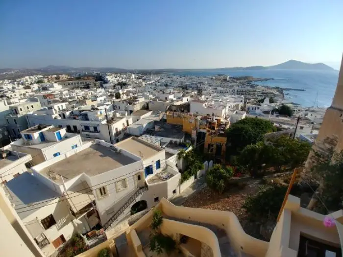 Der Hauptort von Naxos, die Chora. Foto (© Tom Busch)