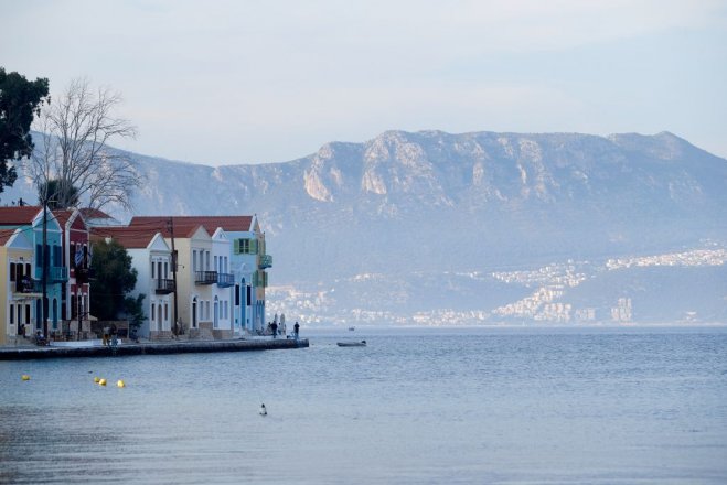 Unser Archivfoto (© Eurokinissi) entstand auf Kastellorizo.