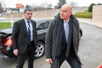 Unser Archivfoto (© Eurokinissi) zeigt den griechischen Außenminister Nikos Dendias.