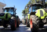 Bauernproteste in Nordgriechenland 