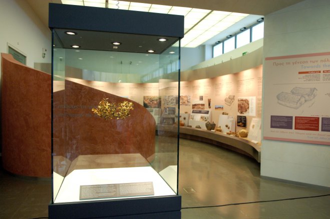 Das Archivfoto (© Eurokinissi) zeigt die Räumlichkeiten des Archäologischen Museums in Thessaloniki. 