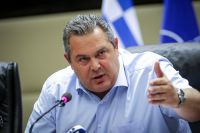 Unser Archivfoto (© Eurokinissi) zeigt den griechischen Verteidigungsminister Panos Kammenos.