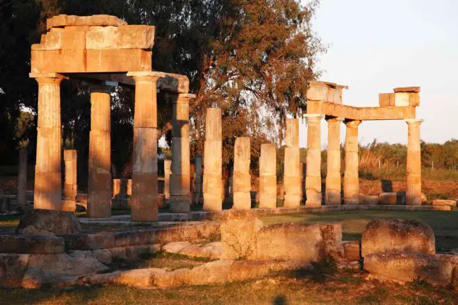 Am Heiligtum der Jagdgöttin Artemis in Brauron liegt eines der wichtigsten Feuchtbiotope von Attika. (Foto: ek/Archiv)