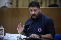 Unser Archivfoto (© Eurokinissi) zeigt den Staatssekretär für Krisenmanagement Nikos Chardalias.