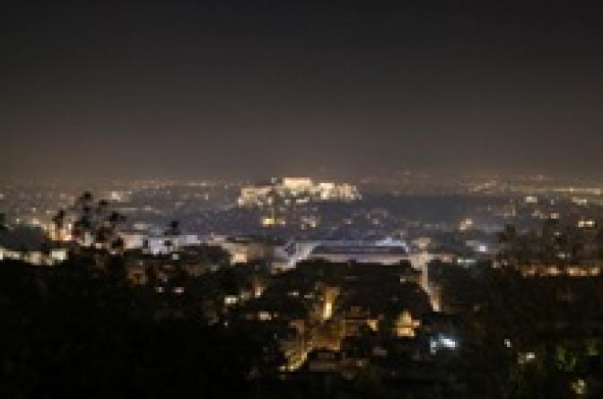 Griechenland feiert Weihnachten mit Smog