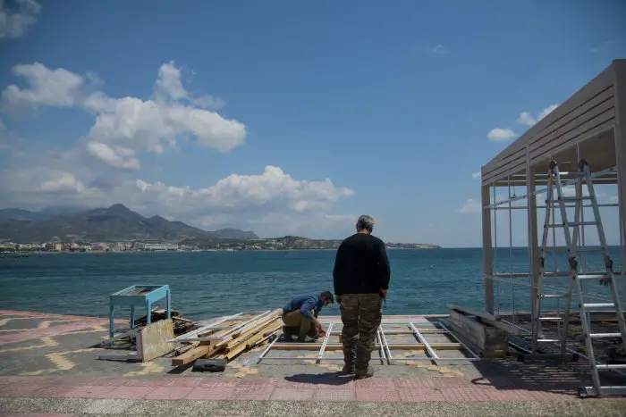 Unser Archivfoto (© Eurokinissi) zeigt einen Teil der Küste bei Ierapetra im Süden Kretas.