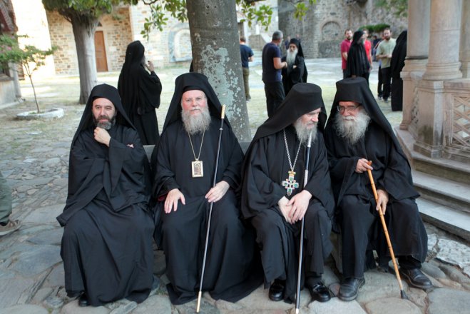 Unser Archivfoto (© Eurokinissi) entstand 2018 auf dem Heiligen Berg Athos. 