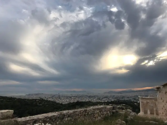 Das Foto (© GZ / Leonie Meyer) enstand auf der Akropolis in Athen.