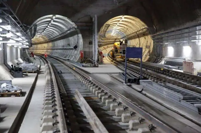 Tunnel der U-Bahn Thessaloniki sind fertig