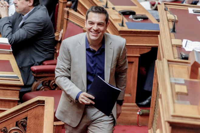 Unser Archivfoto (© Eurokinissi) zeigt Ministerpräsident Alexis Tsipras.