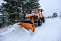 Unser Foto (© Eurokinissi) entstand bei der Räumung von Schnee am 30.01.