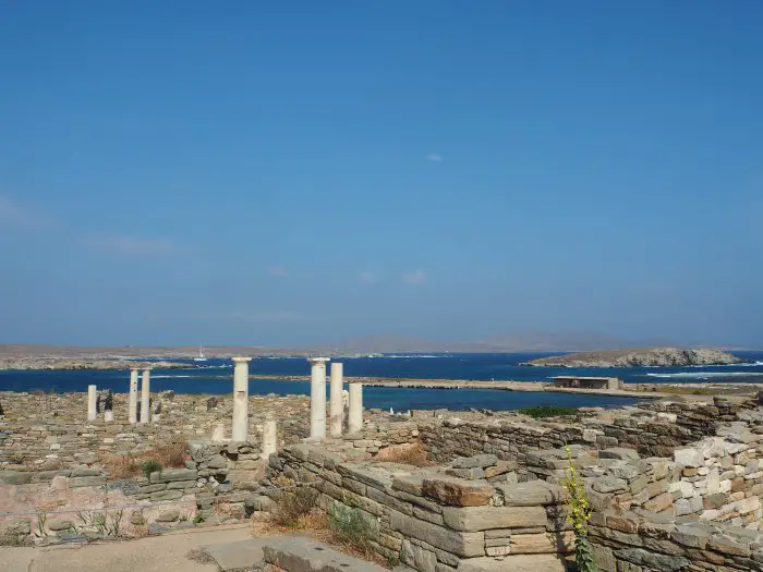 Unser Foto (© GZ / Katharina Gömmel-Höllein) entstand auf der Insel Delos.