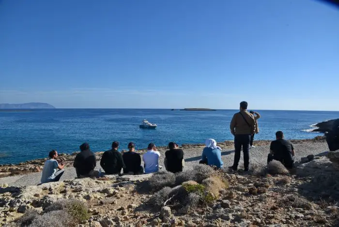 Unser Foto (© Eurokinissi) entstand auf der Insel Kythira.