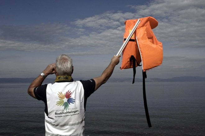 Unser Archivfoto (© Eurokinissi) entstand vor zwei Jahren auf der Insel Lesbos.