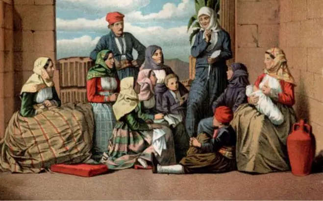 Abb: Titelkupfer von E. Ziller auf dem Umschlagblatt des GZ-Märchenbuches